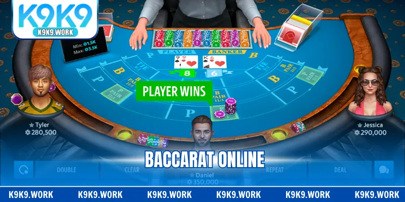 Baccarat Online - Game Giải Trí Sòng Bài Hot Top 1