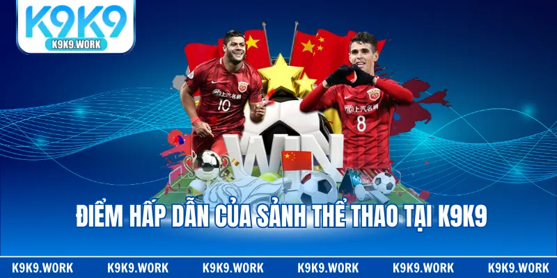 Điểm hấp dẫn của sảnh thể thao tại K9K9